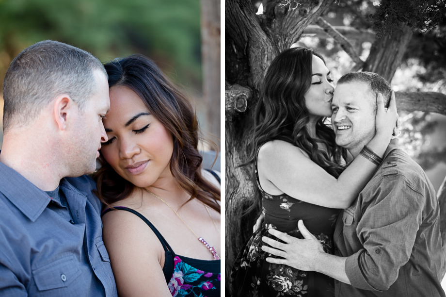 Save-the-date photos for the beautiful couple - Sharon Park, Menlo Park