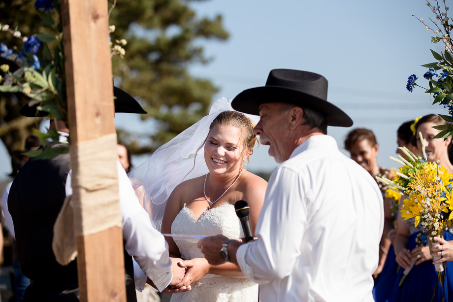 Kris and Brandys wedding ceremony in Bodega Bay