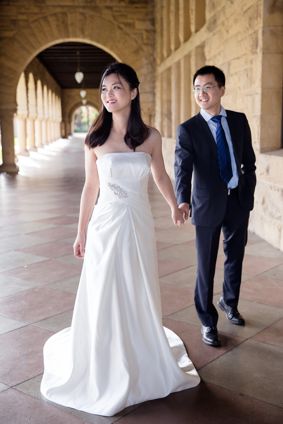 Stanford Univerity 湾区婚纱摄影 - 斯坦福校园