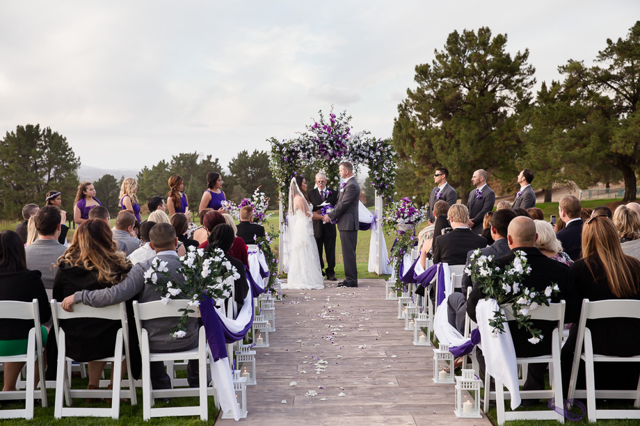 A beautiful and touching ceremony held at the Boundary Oak Golf Club