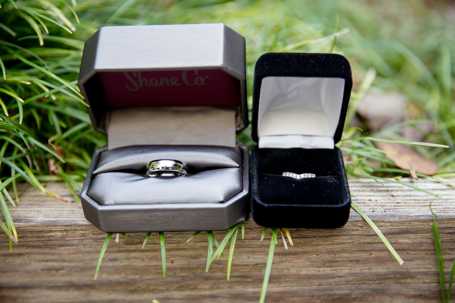 wedding ring set at CuriOdyssey