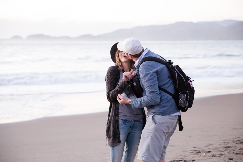 she said yes - bay area engagement photographer