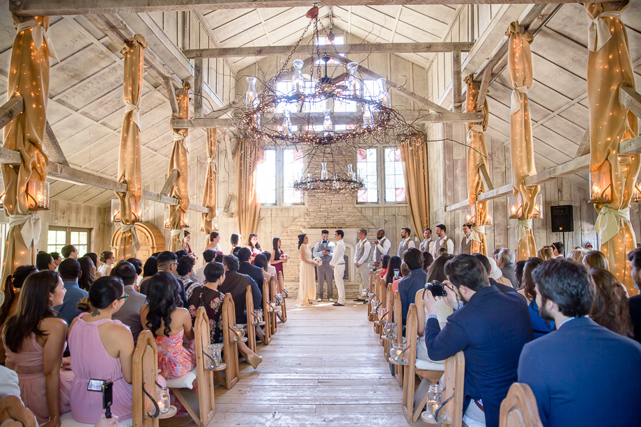 a stunning chapel ceremony with gorgeous natural light - Union Hill Inn chapel