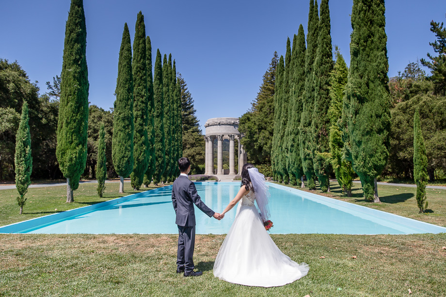 A stunning Pulgas Water temple wedding in Redwood City