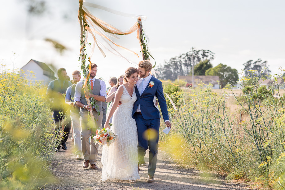 ultra romantic wedding parade captured candidly by A Tale Ahead Photography