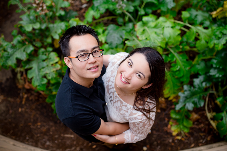 top-down engagement photo