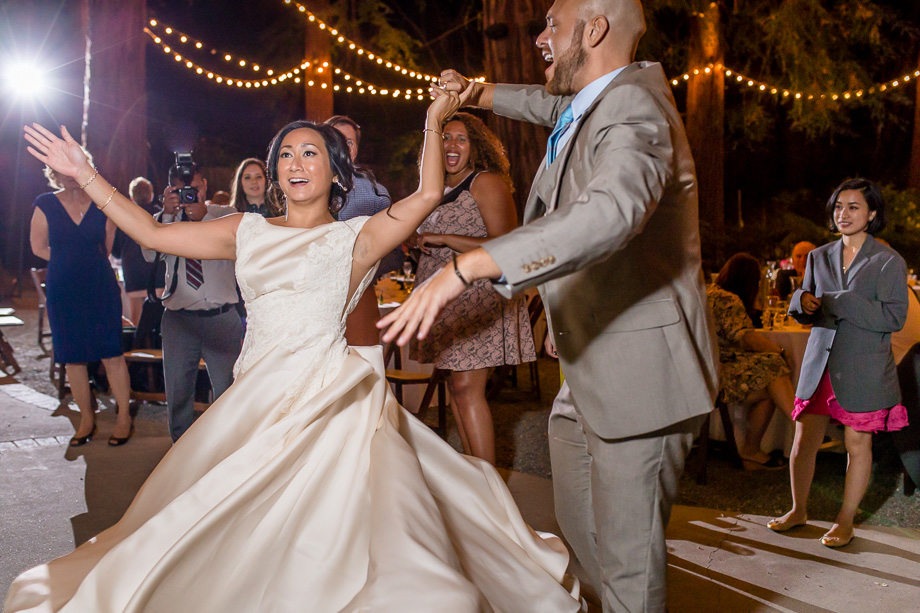 bride owned the dance floor - bay area wedding photographer
