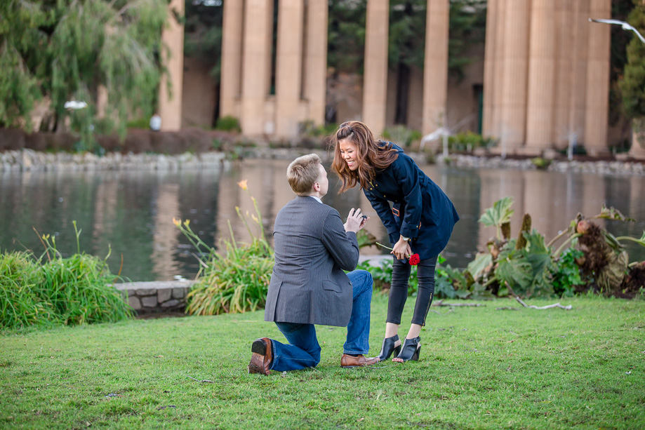 San Francisco surprise proposal photographer