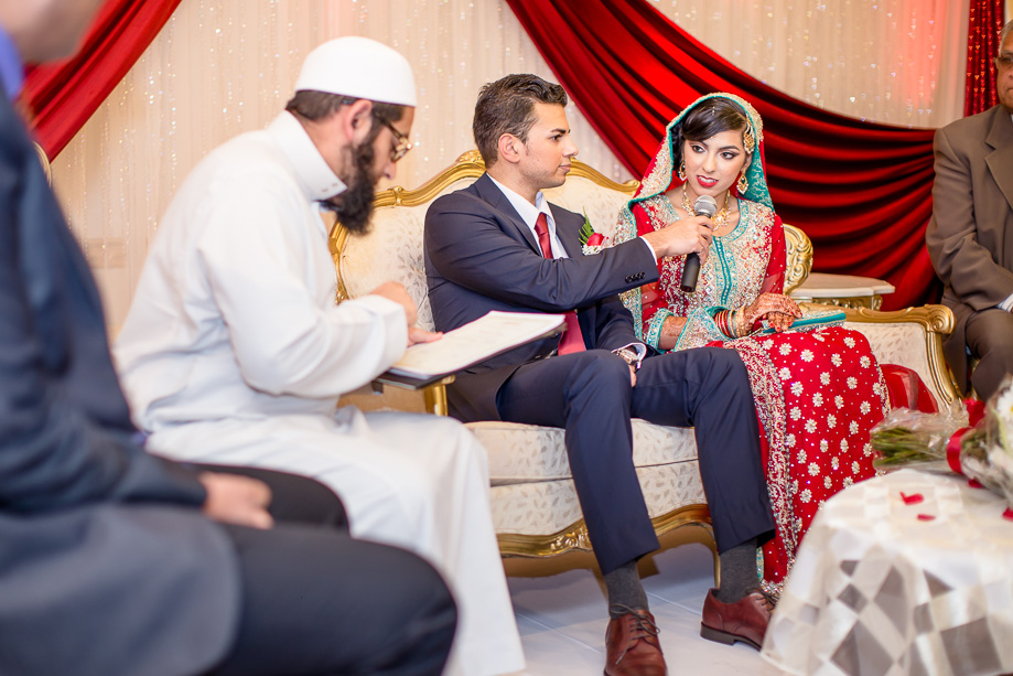 the nikah ceremony - bay area indian wedding photographer