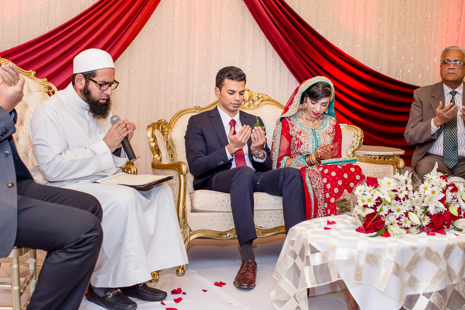 the nikah ceremony - bay area pakistani wedding photographer