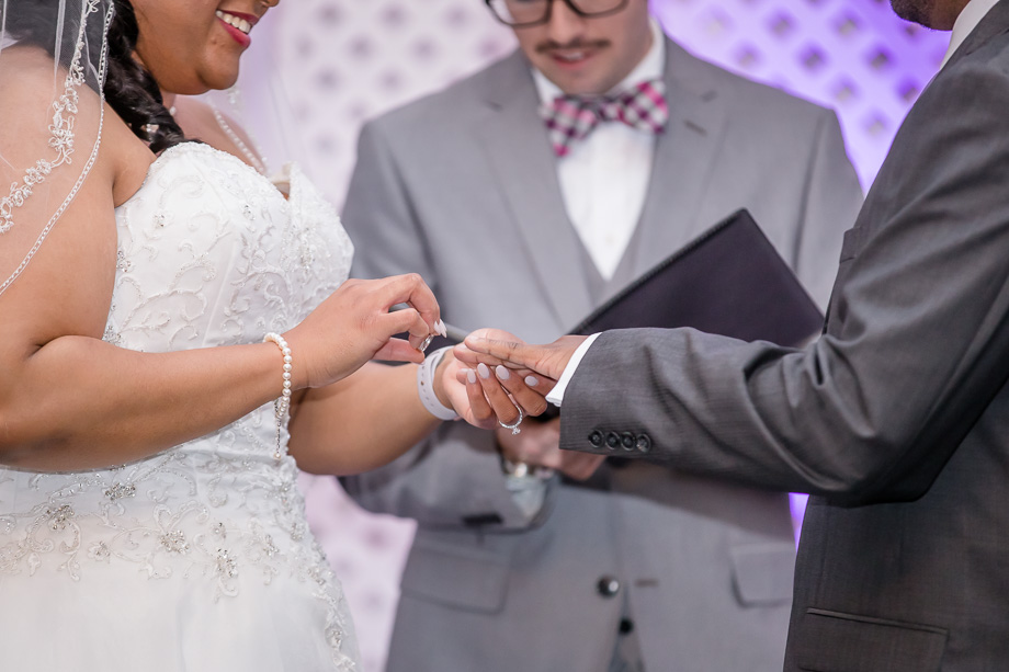 wedding ceremony ring exchange