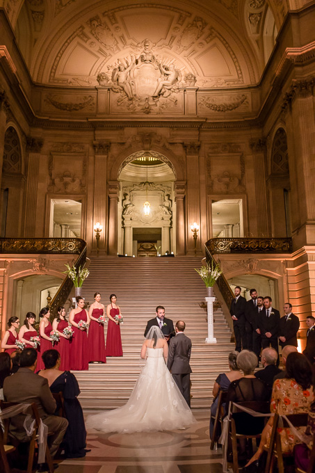 SF City Hall weekend wedding