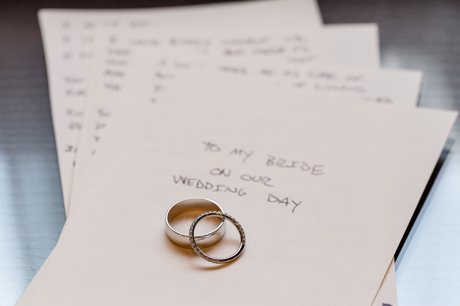 a wedding letter written by the groom