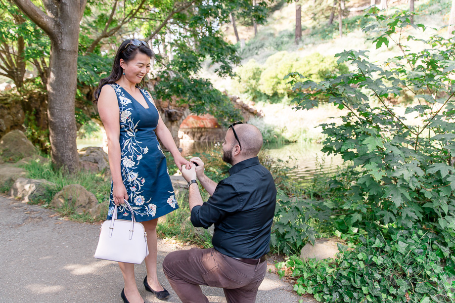 photo of Rudy proposing to Zoey