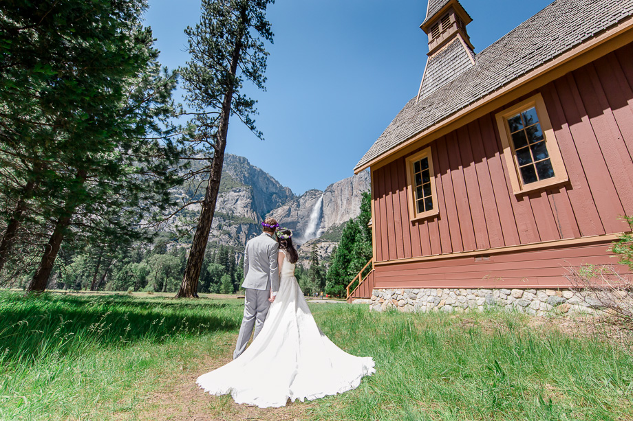 cute little chapel at Yosemite National Park