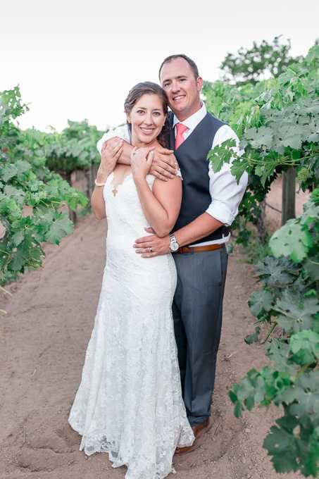St Helena private winery wedding