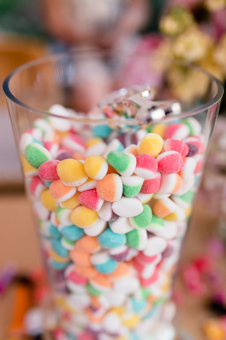candy buffet instead of a traditional wedding cake
