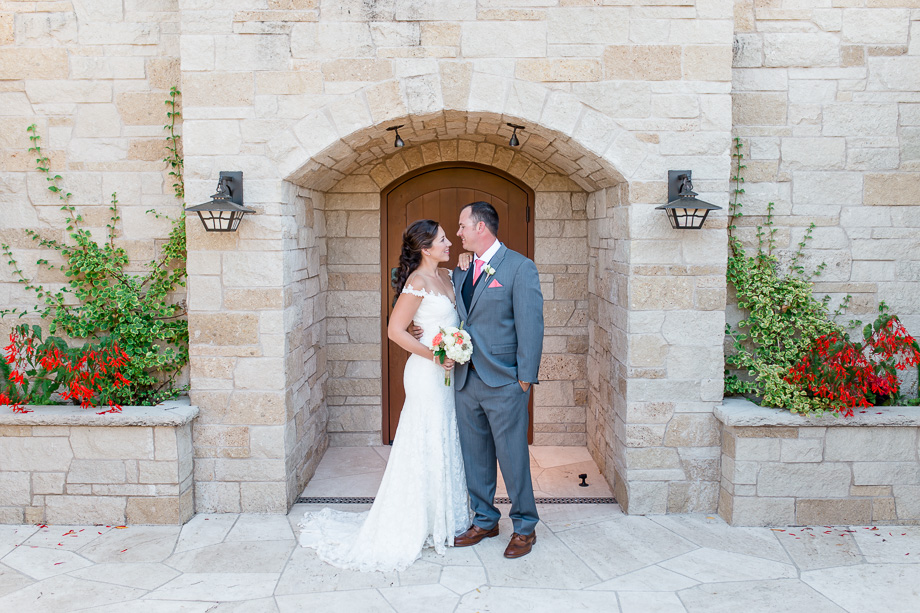 wedding portrait at Napa Valley private estate Campbell Vineyard