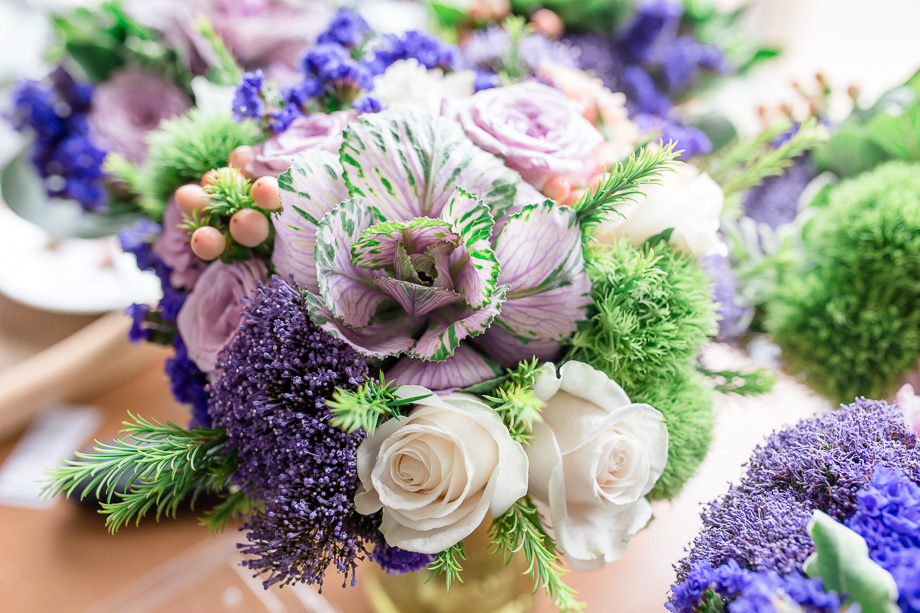 beautiful organic bridal bouquet