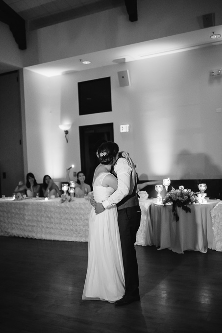 sweet and intimate first dance moment