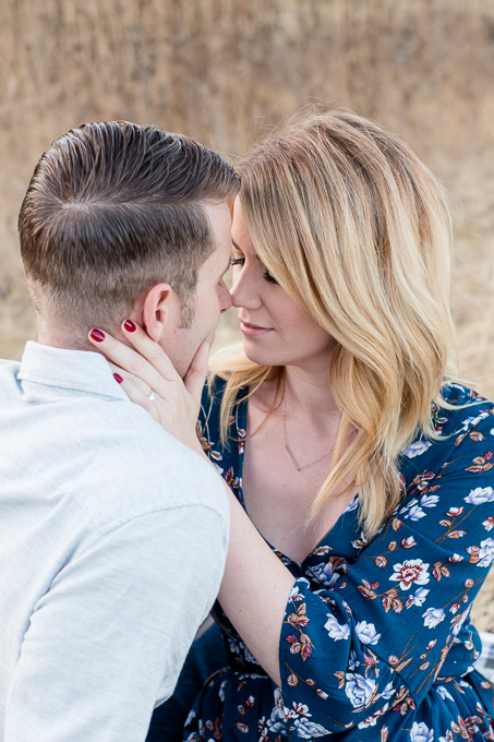 san francisco engagement photography - romantic photo for this gorgeous couple