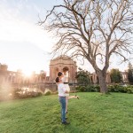 硅谷湾区户外婚纱订婚照