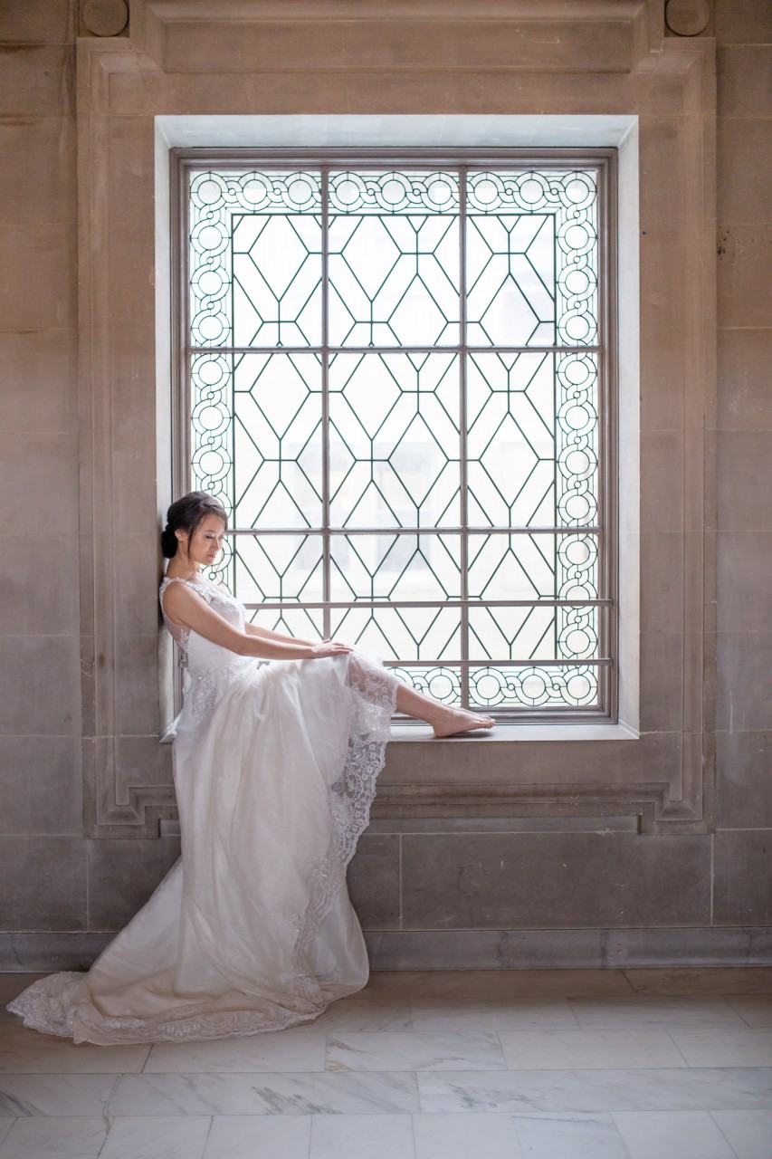 湾区婚纱照新娘照