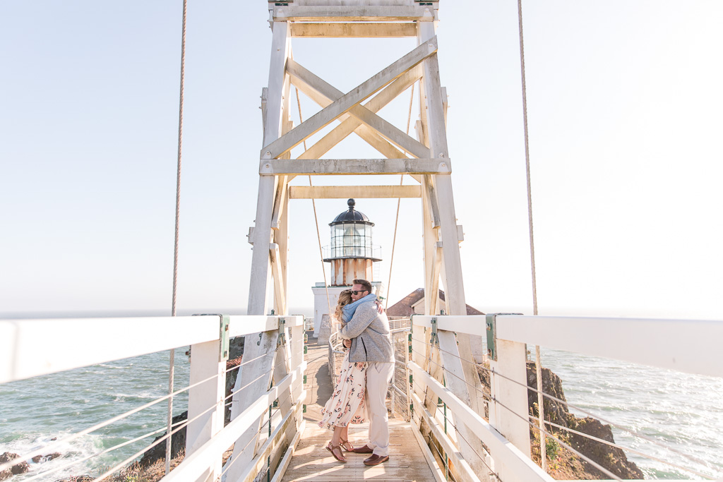 San Francisco Marin Headlands lighthouse surprise proposal