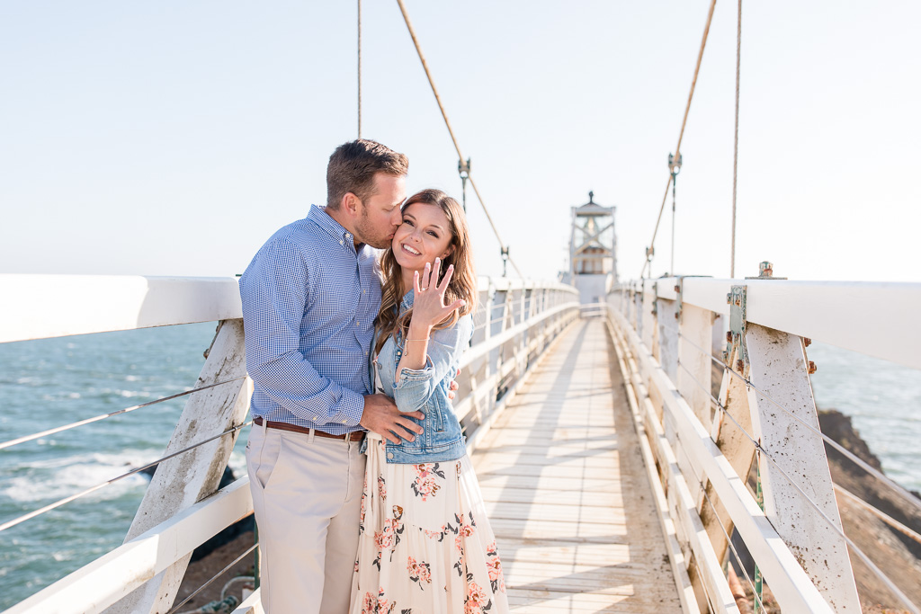 he rented the Point Bonita lighthouse to propose to his girlfriend