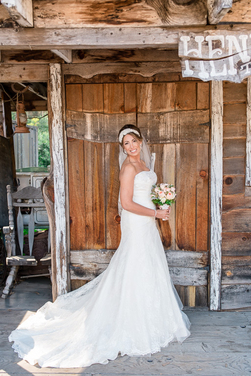 bridal portrait at the long branch saloon and farms