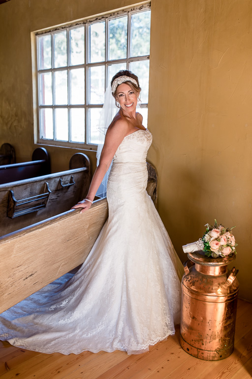 bride in the chapel