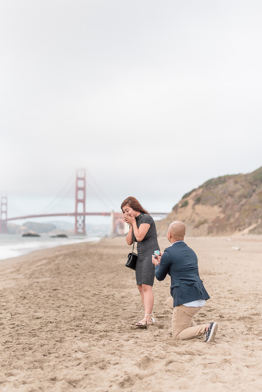 engagement proposal shocked and surprised happy reaction