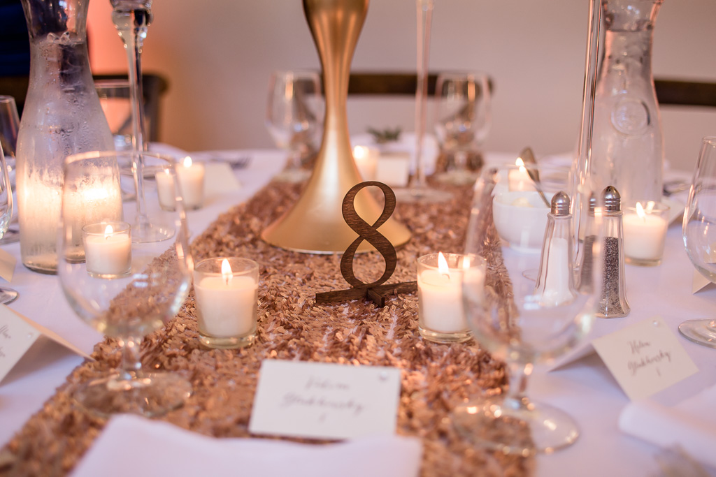 wooden wedding table numbers