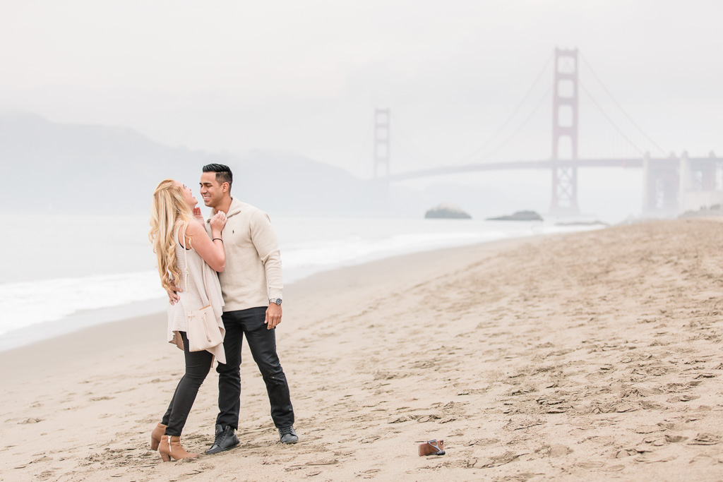 he filmed their san francisco engagement using his iphone