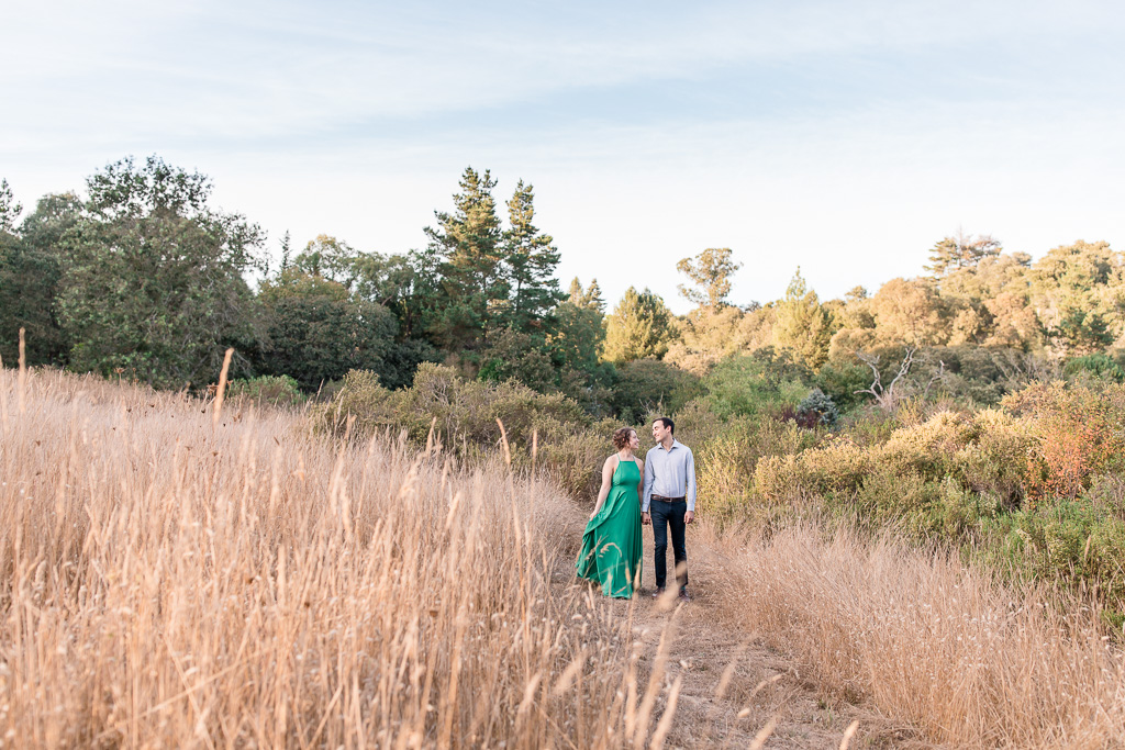 Sonoma county outdoor engagement photo