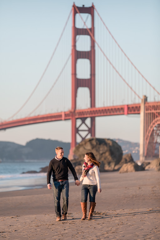 beach photo at Golden Gate Bridge