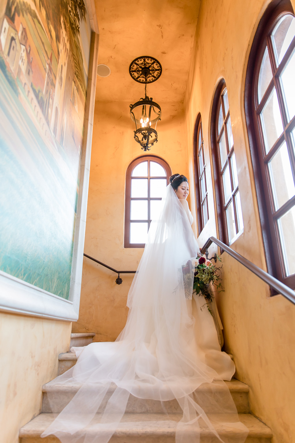 regale winery and vineyards wedding bridal portrait