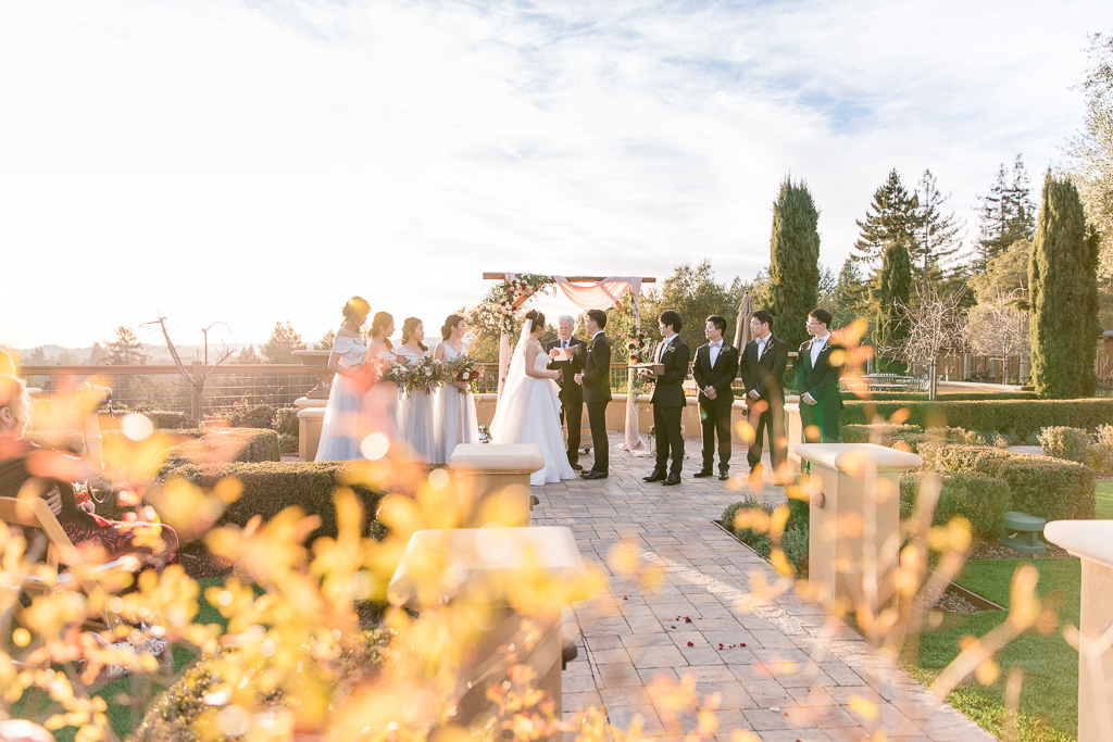 regale winery outdoor ceremony
