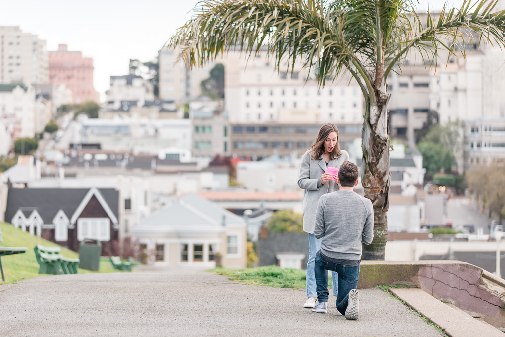 Pacific Heights surprise marriage proposal