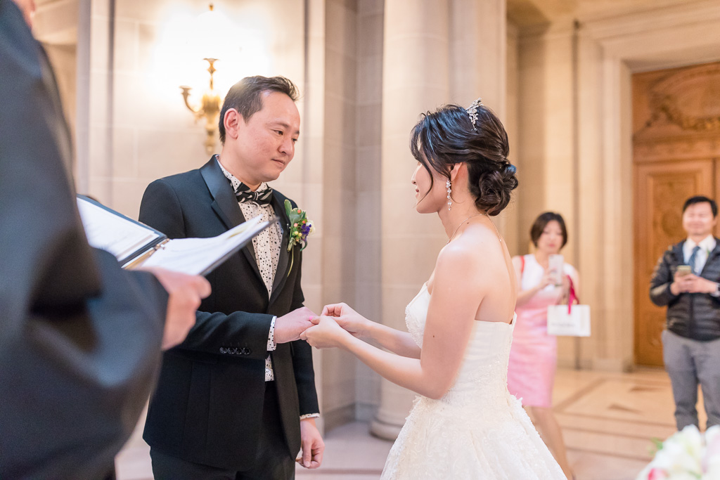tying the knot at SF City Hall