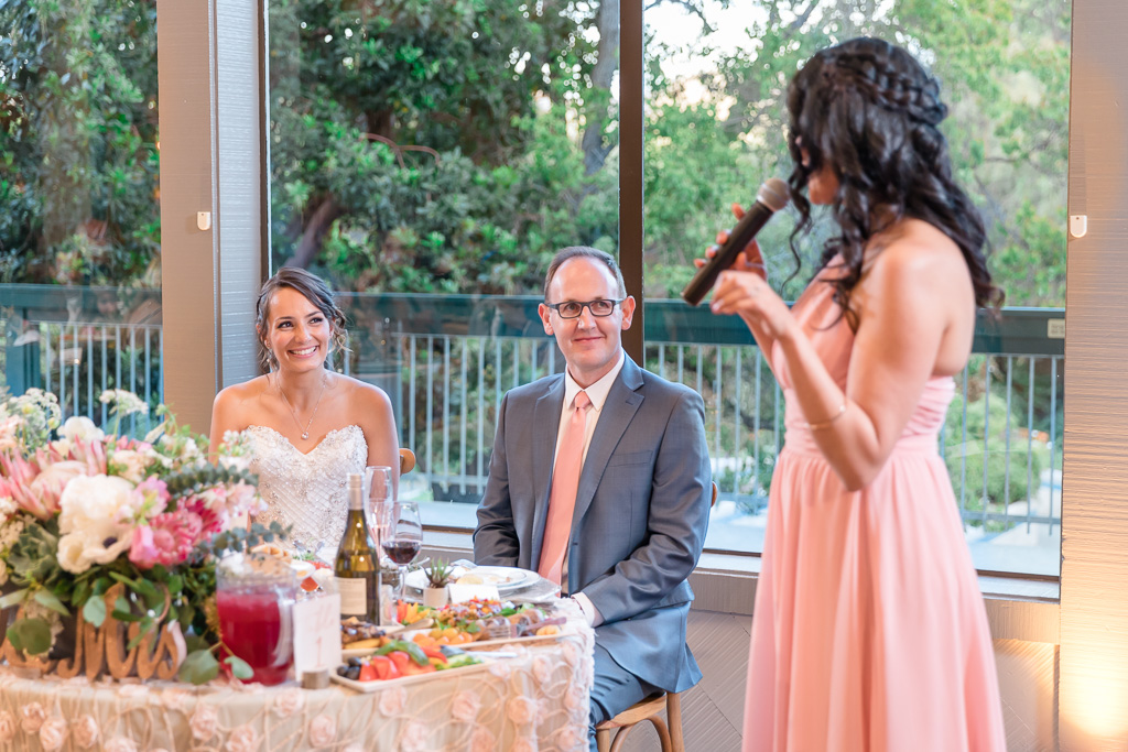 a heartfelt toast to the bride and groom