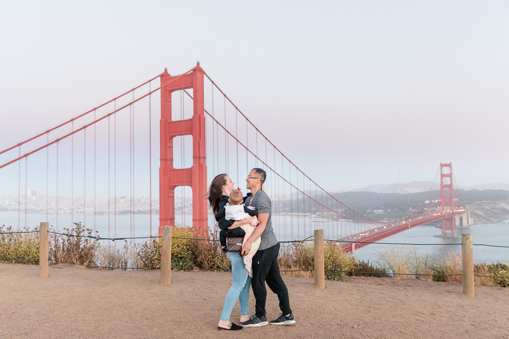 surprise proposal at the San Francisco iconic landmark