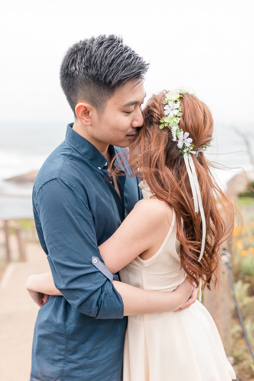 beautiful and intimate engagement picture in San Francisco
