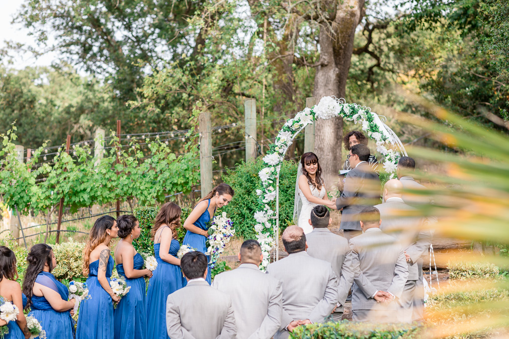 stunning San Jose DIY garden wedding