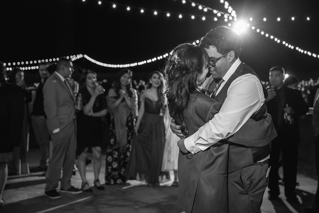 a kiss for the last dance of the night