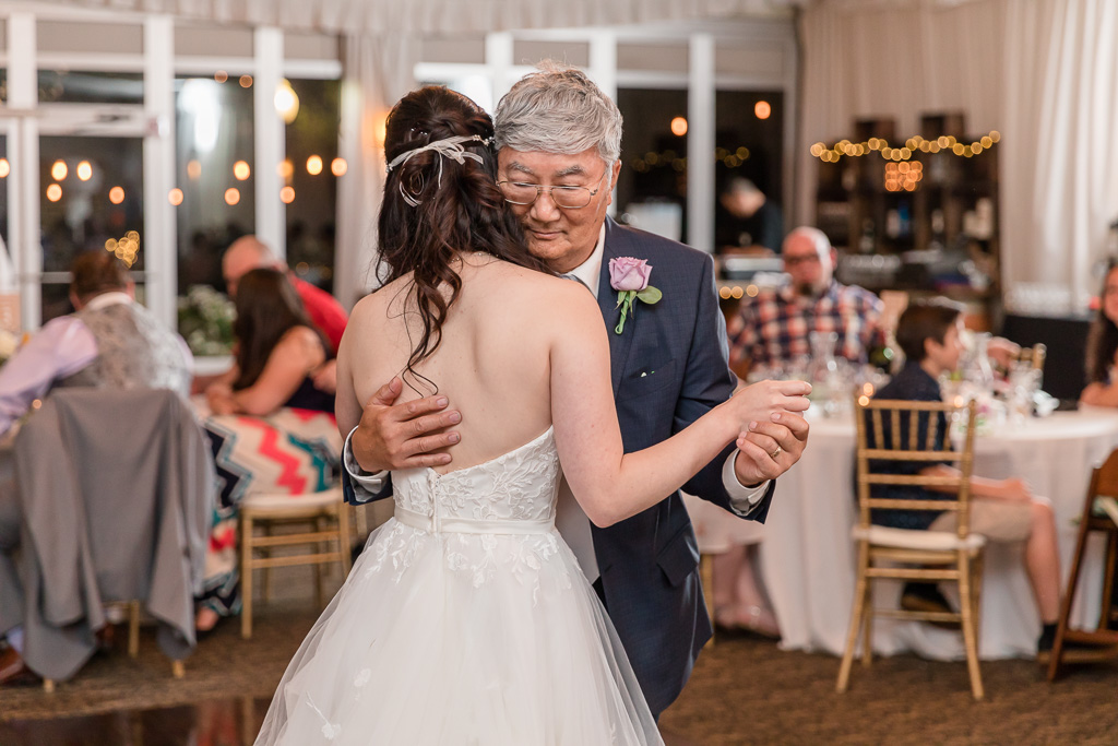 an emotional father daughter dance