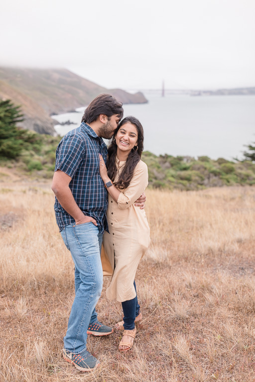 couple portrait around San Francisco Bay