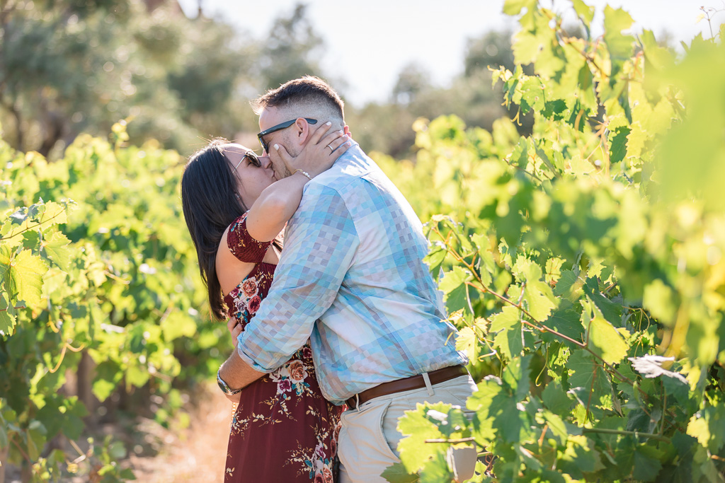 officially engaged in Napa!