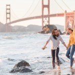 LGBT engagement photos at the beach