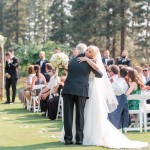 Chateau at Incline Village emotional wedding ceremony photo